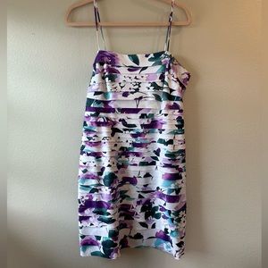 Floral Cocktail Dress - Petite 12